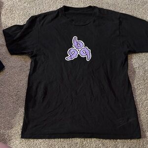 Juice wrld T-Shirt with Purple Graphic Design